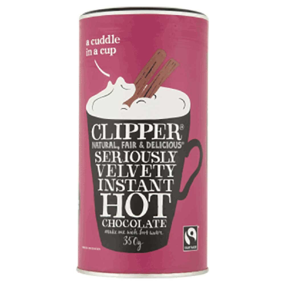 Instant Hot Chocolate - tub Clipper 350g Instant Hot Chocolate - tub Clipper 350g
