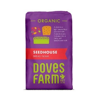 Organic Seedhouse Bread Flour Doves Farm 1kg Organic Seedhouse Bread Flour Doves Farm 1kg