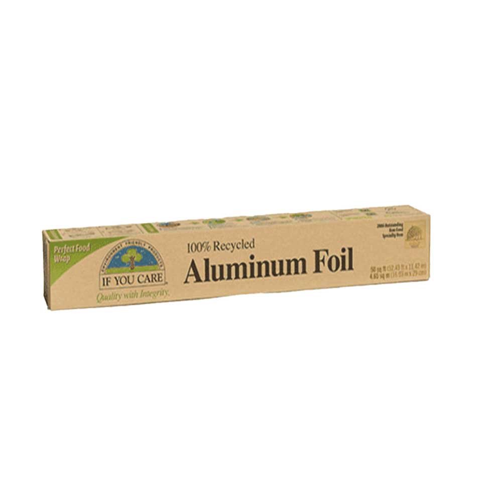 Aluminium Foil - 100% recycled - 10mx30cm If You Care 1 Aluminium Foil - 100% recycled - 10mx30cm If You Care 1