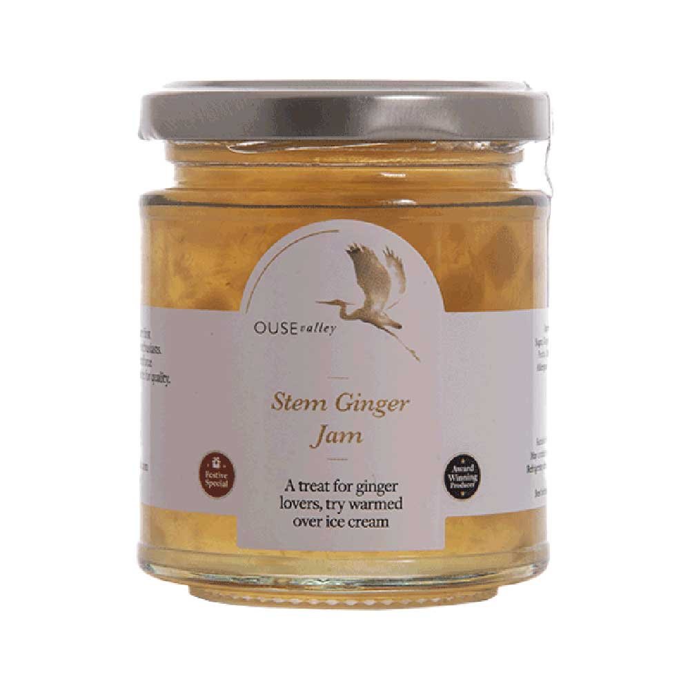 Stem Ginger Jam Ouse Valley 227g Stem Ginger Jam Ouse Valley 227g