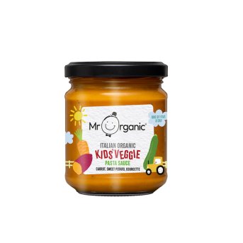 Organic Kids' Veggie Pasta Sauce - carrot sweet potato courgette Mr Organic 200g