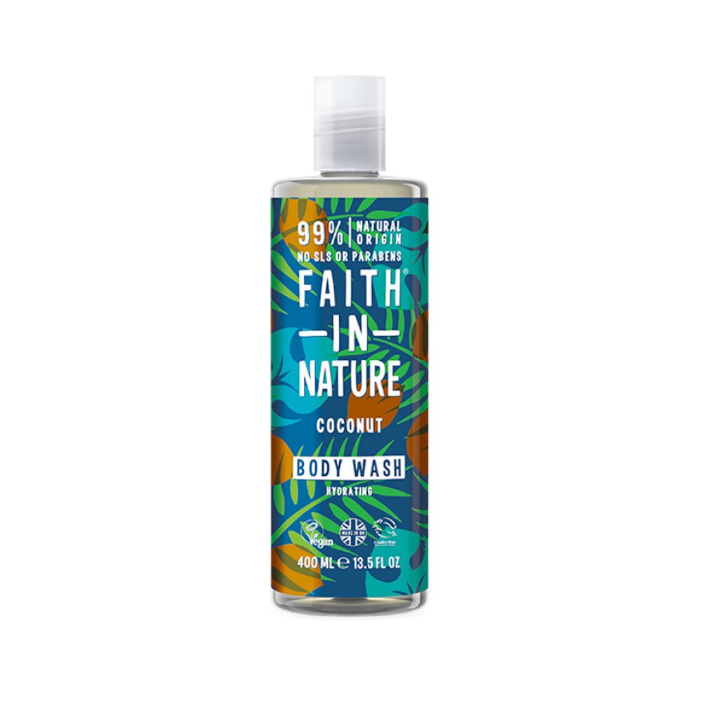 Coconut Body Wash Faith in Nature 400ml Coconut Body Wash Faith in Nature 400ml