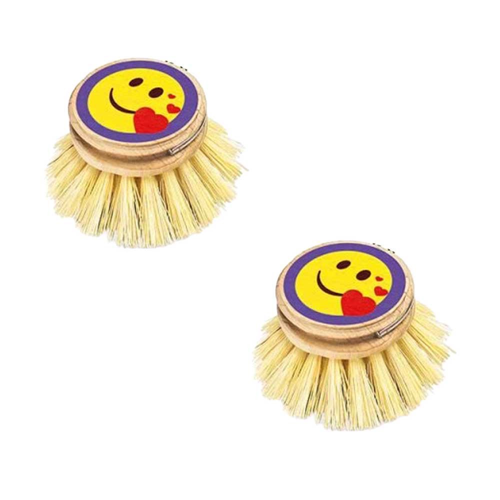 Dish Brush Refill - smiley head Peggy Perfect 10x2 Dish Brush Refill - smiley head Peggy Perfect 10x2