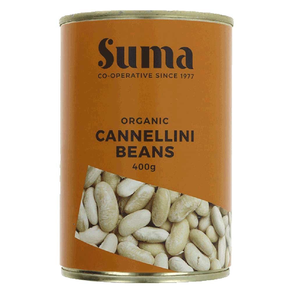 Organic Cannellini Beans Suma 400g