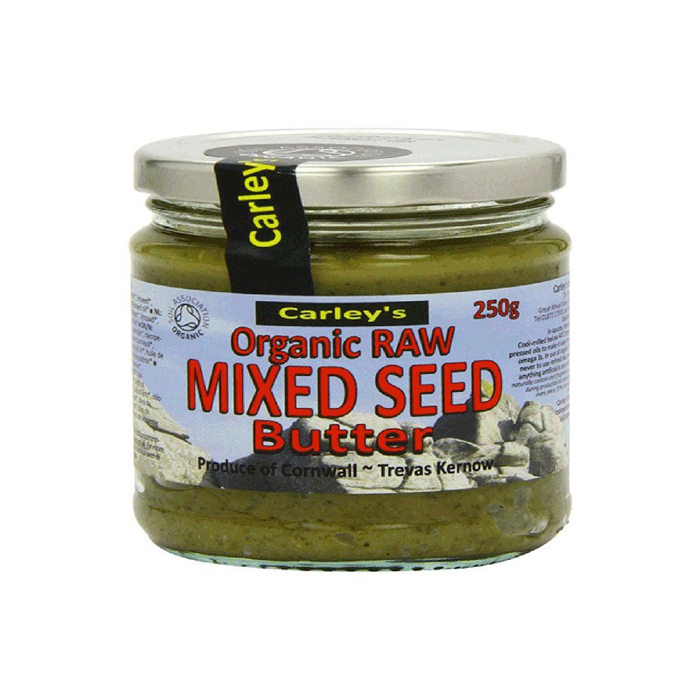 Organic Raw Mixed Seed Butter Carley's 250g