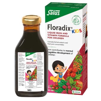 Floradix Kids - liquid iron & vitamins YF GF VG Floradix 250