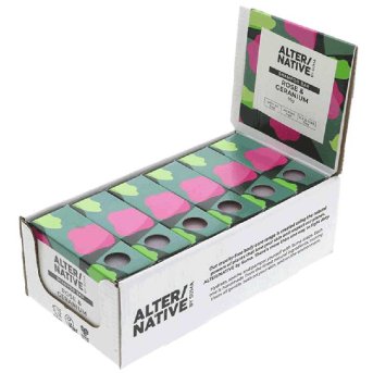Rose & Geranium Shampoo Bar Alter-Native by Suma 6x95g Rose & Geranium Shampoo Bar Alter-Native by Suma 6x95g