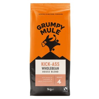 Beans - Kick Ass House Blend - 4 Grumpy Mule 200g Beans - Kick Ass House Blend - 4 Grumpy Mule 200g
