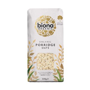 Organic Porridge Oats Biona 500g