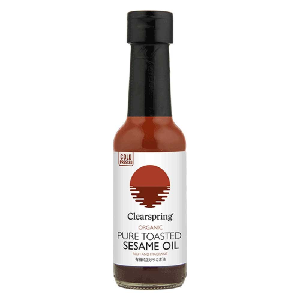 Organic Sesame Oil - Toasted Clearspring 150ml