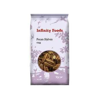 Pecans Halves Infinity Foods 125g