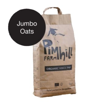 Organic Jumbo Oats - bag with handle Pimhill 5kg Organic Jumbo Oats - bag with handle Pimhill 5kg