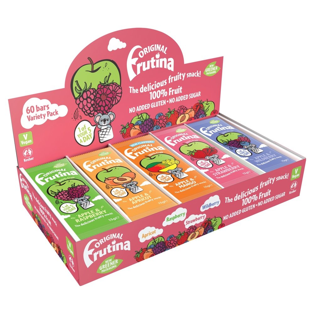Fruit Snack Variety Pack Frutina 60x15g Fruit Snack Variety Pack Frutina 60x15g