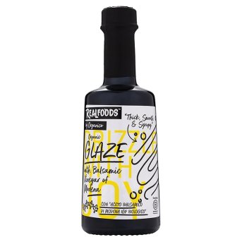 Organic Italian Balsamic Glaze Realfoods by Organico 6x250ml Organic Italian Balsamic Glaze Realfoods by Organico 6x250ml