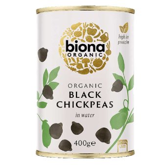 Organic Black Chickpeas - BPA-free can