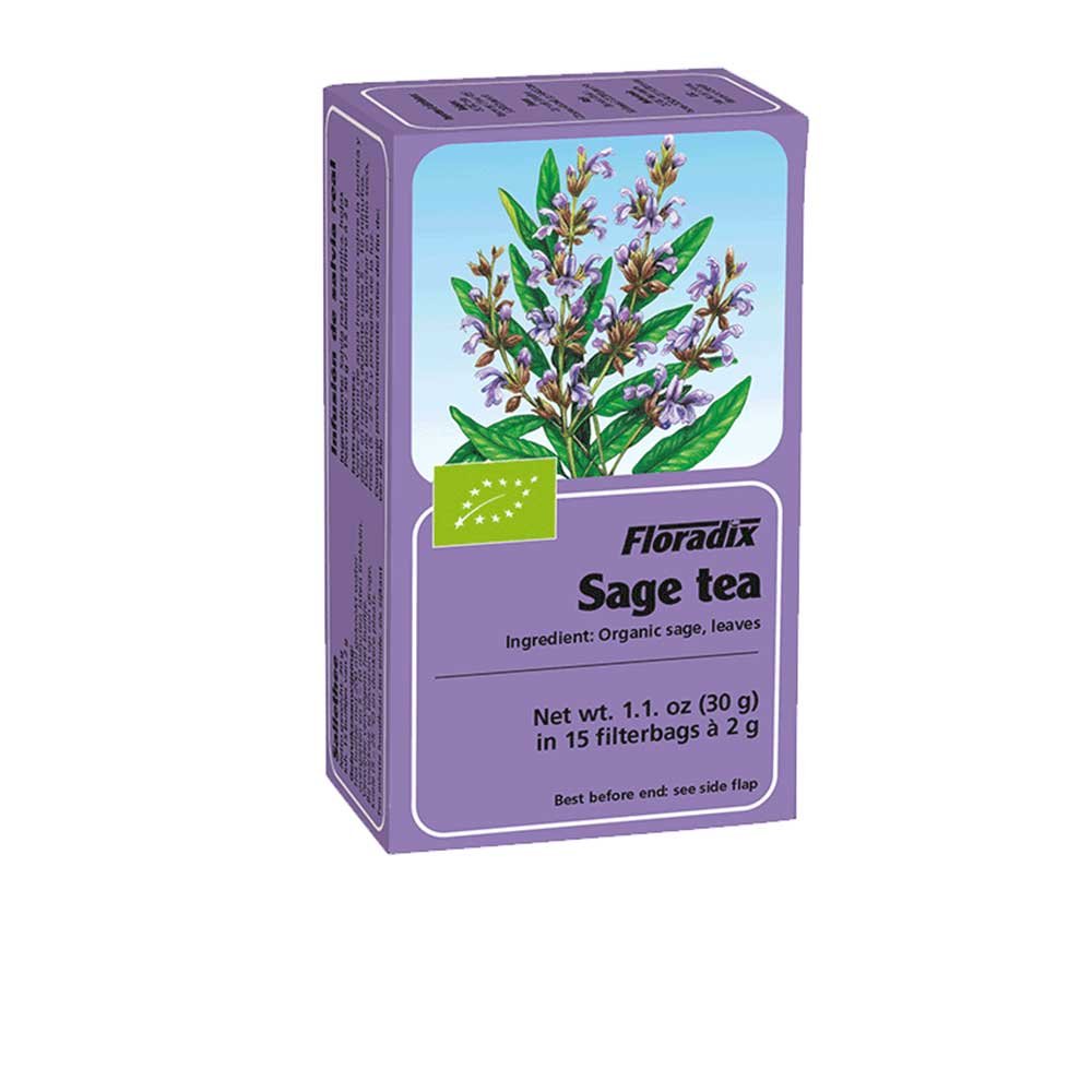 Organic Sage Tea Floradix 15bgs Organic Sage Tea Floradix 15bgs