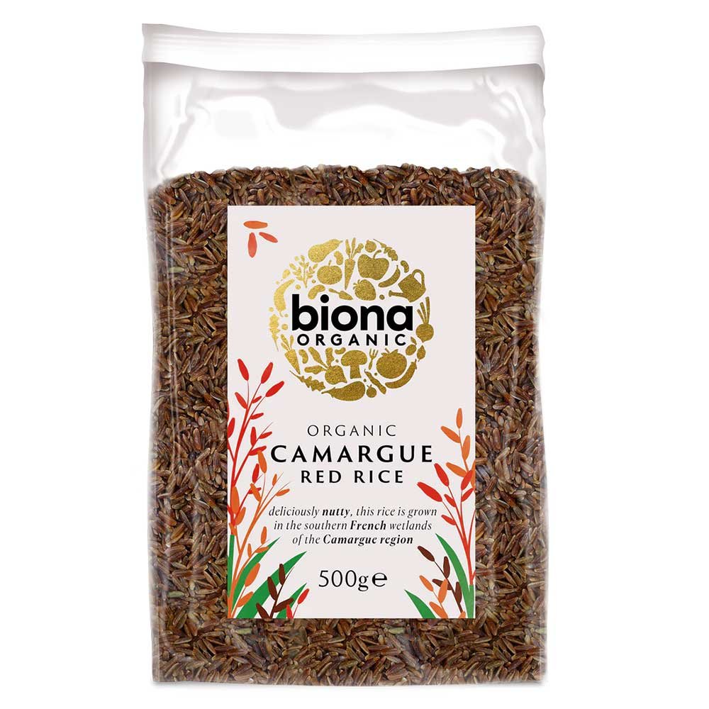 Organic Camargue Red Rice Biona 500g