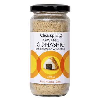 Organic Gomashio - Whole Sesame with Sea Salt Clearspring 100g