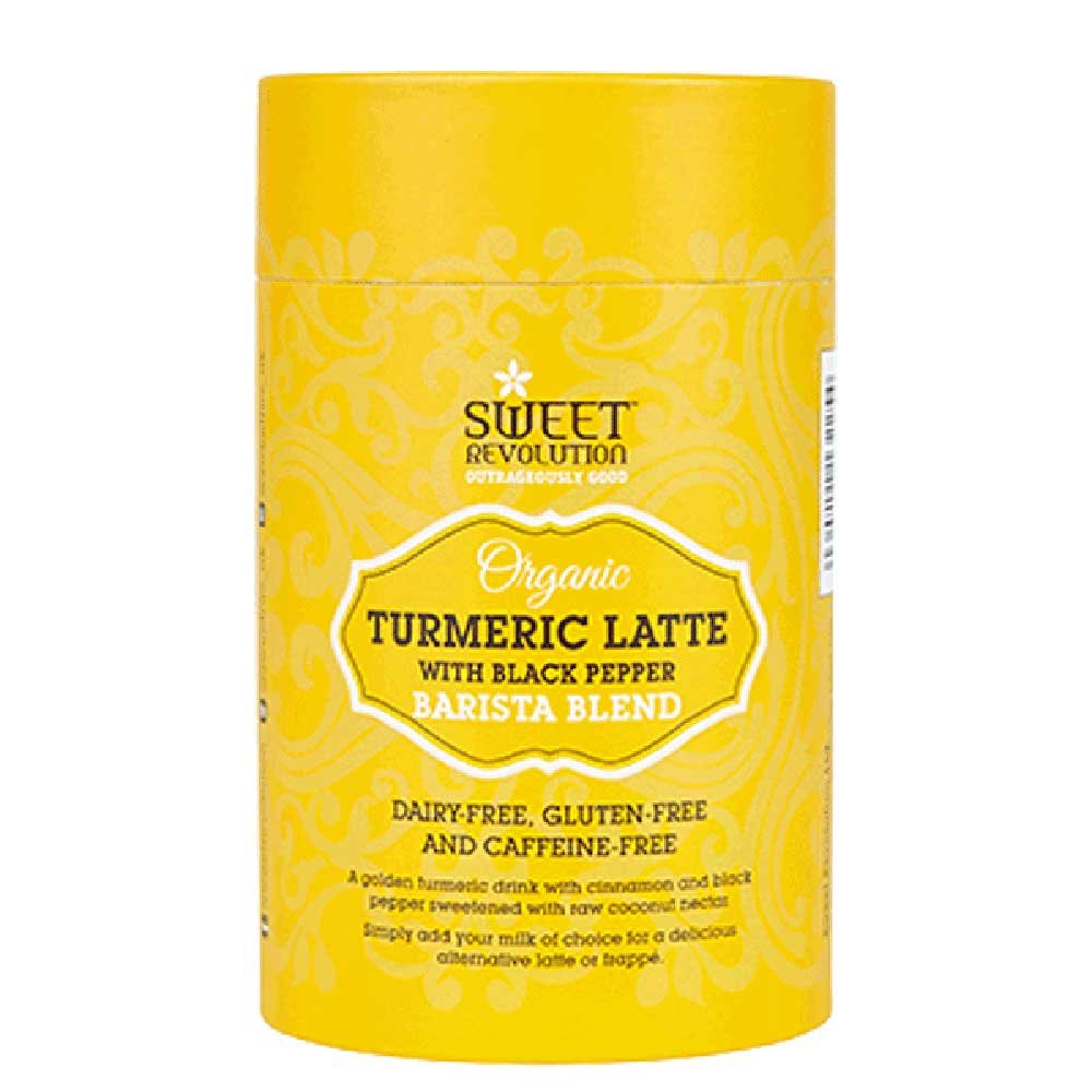 Organic Turmeric Latte with black pepper - Barista Sweet Rev