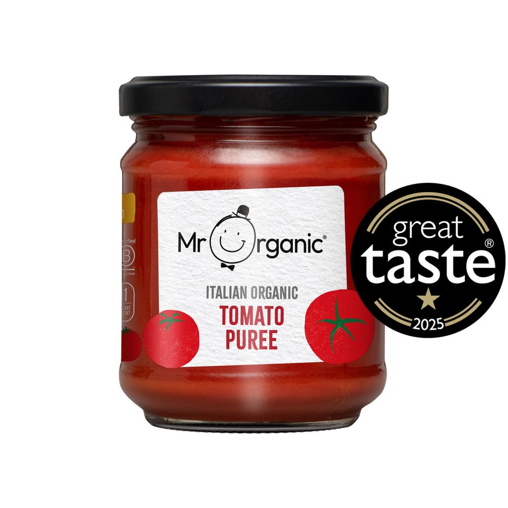 Organic Tomato Purée - jar Mr Organic 6x200g