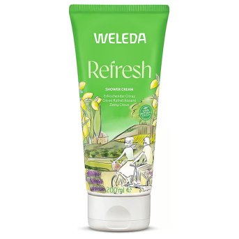 Organic Refresh Citrus Body Wash Weleda 6x200ml Organic Refresh Citrus Body Wash Weleda 6x200ml