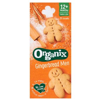 Organic Gingerbread Men - large Organix 135g