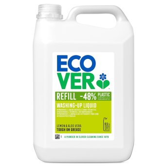 Wash Up Liquid - Lemon & Aloe Vera Ecover 1x5l Wash Up Liquid - Lemon & Aloe Vera Ecover 1x5l