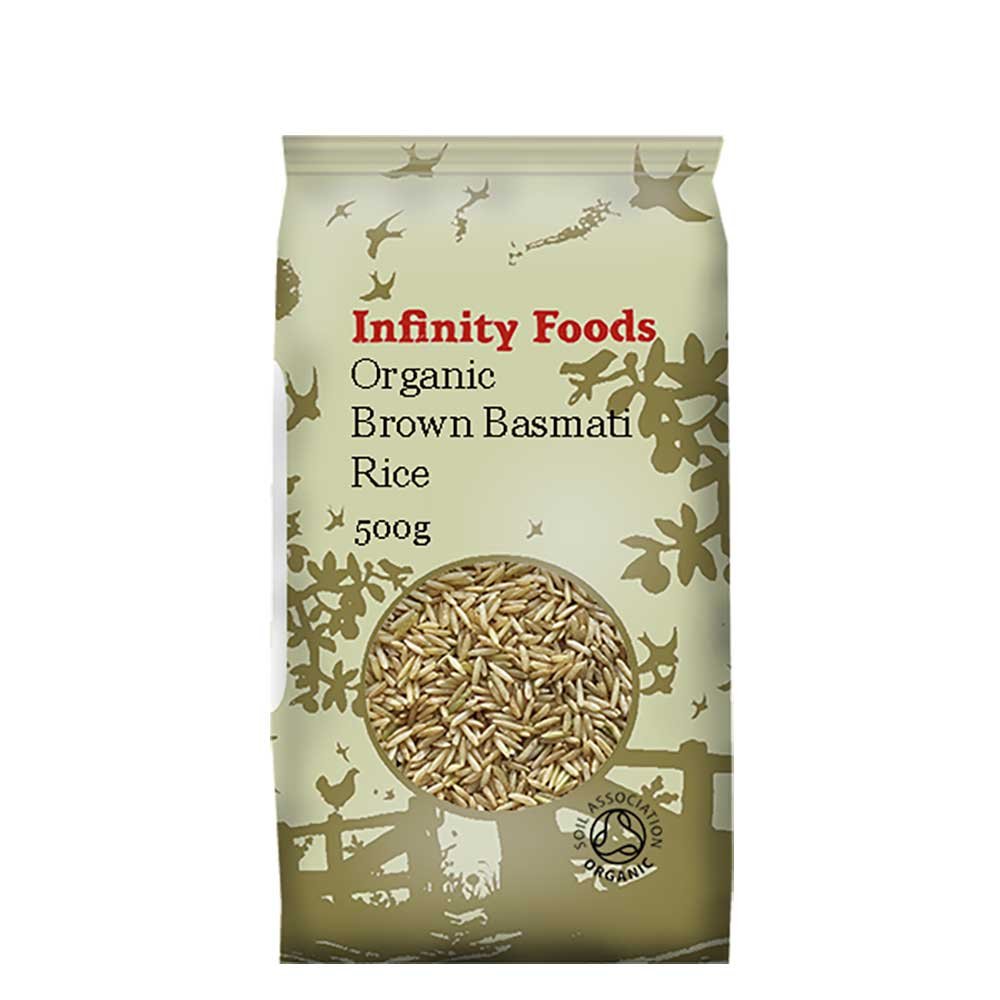 Organic Brown Basmati Rice Infinity Foods 500g Organic Brown Basmati Rice Infinity Foods 500g