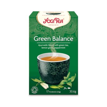 Organic Green Balance Tea Yogi Tea 17bgs