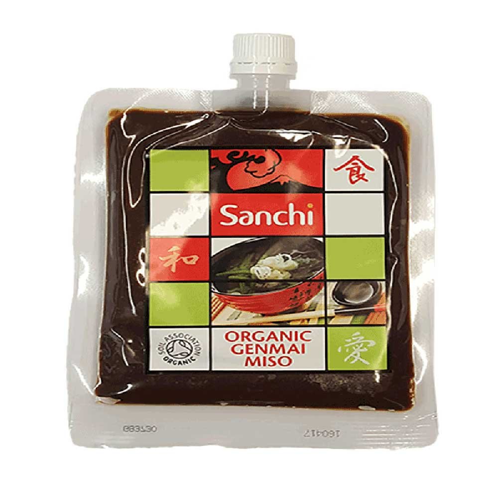 Organic Genmai Miso (brown rice) Sanchi 200g