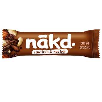Cocoa Delight Raw Wholefood Bar Nakd 35g