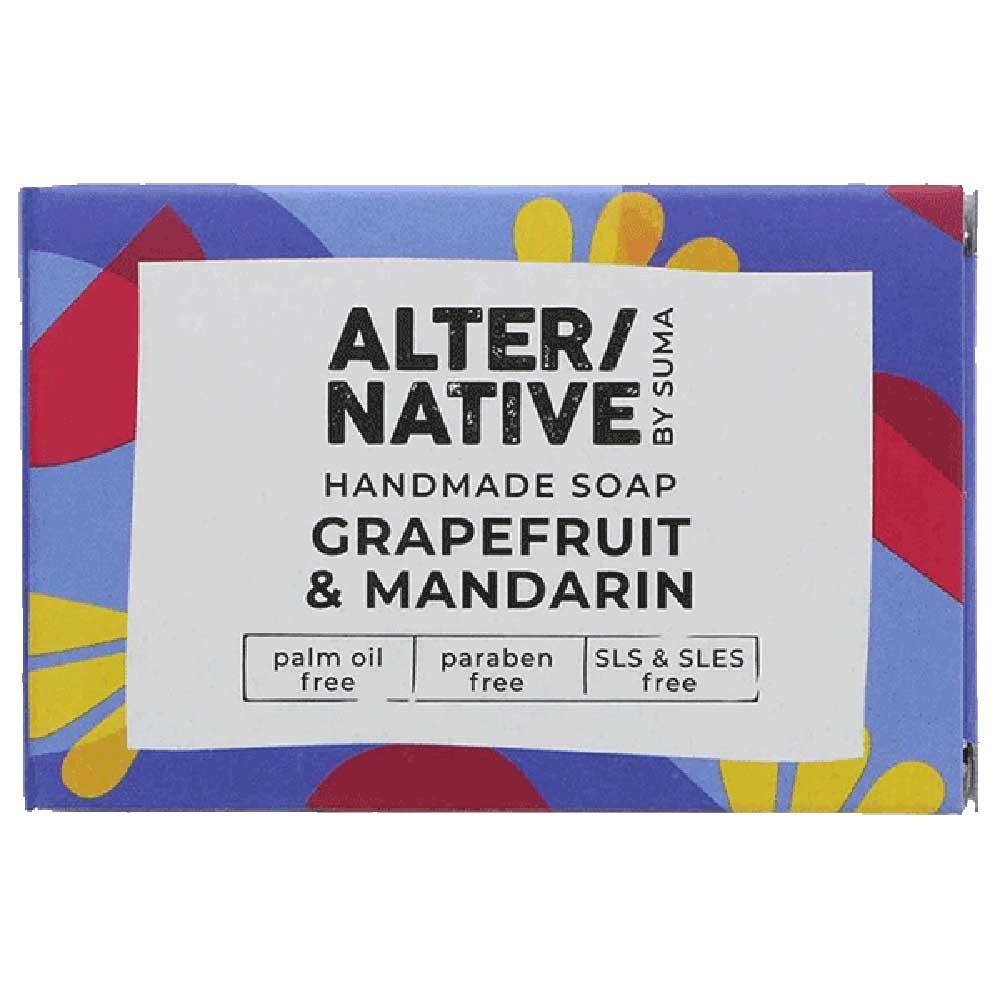 Grapefruit & Mandarin - boxed soap Alter-Native by Suma 95g