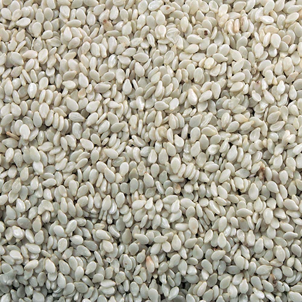 Organic Hulled Sesame Seeds - white Infinity Foods 250g
