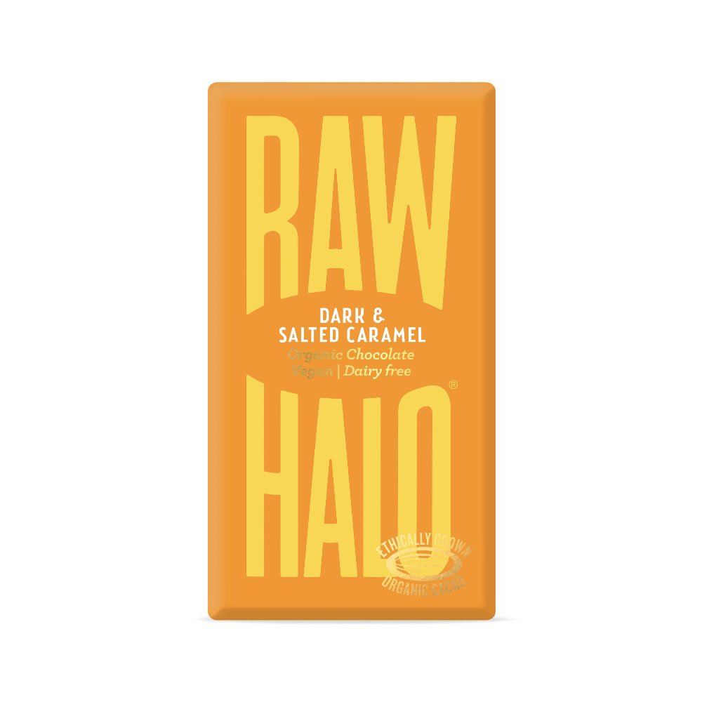 Organic Dark & Salted Caramel Raw Halo 35g