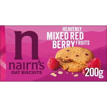 Mixed Berries Oat Biscuits