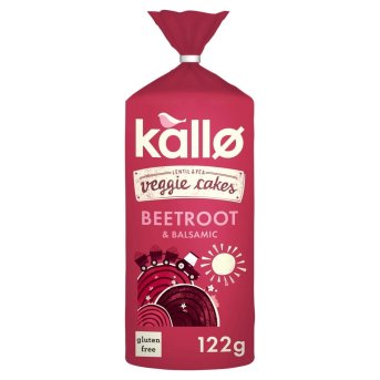 Lentil & Pea Veggie Cakes - Beetroot Kallo 6x122g