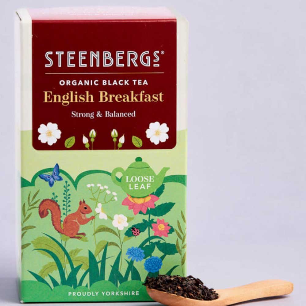 Organic English Breakfast Steenbergs 4x100g Organic English Breakfast Steenbergs 4x100g