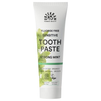 Organic Bio9 Strong Mint - Sensitive Toothpaste Urtekram 6x75ml Organic Bio9 Strong Mint - Sensitive Toothpaste Urtekram 6x75ml
