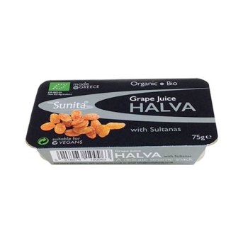 Organic Grape Juice & Sultana Halva Sunita 75g Organic Grape Juice & Sultana Halva Sunita 75g