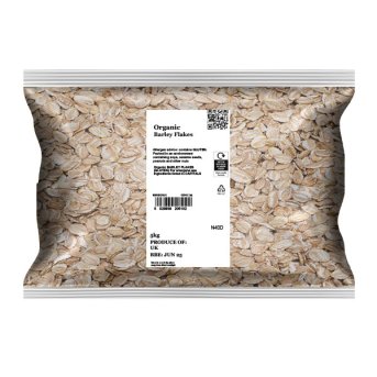Organic Barley Flakes Infinity Foods 5kg