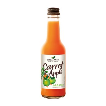 Organic Carrot & Apple Juice James White 250ml Organic Carrot & Apple Juice James White 250ml