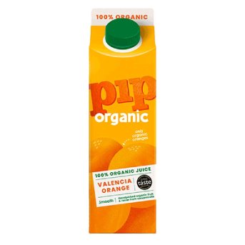 Organic Valencia Orange Tetra Pip 1l