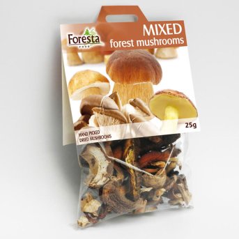 Mixed Forest Mushrooms Foresta Foods 25g Mixed Forest Mushrooms Foresta Foods 25g