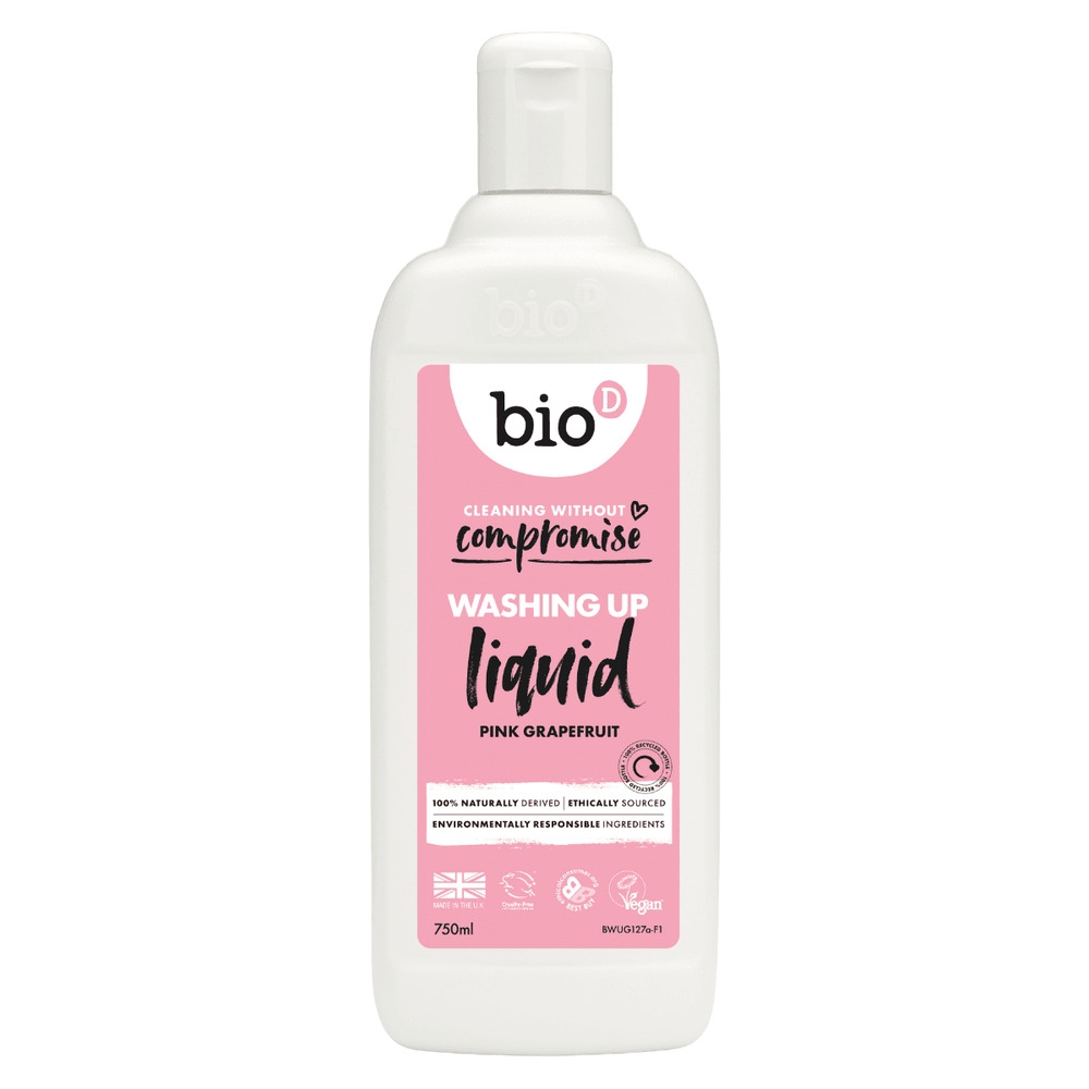 Grapefruit Washing Up Liquid Bio-D 12x750ml Grapefruit Washing Up Liquid Bio-D 12x750ml