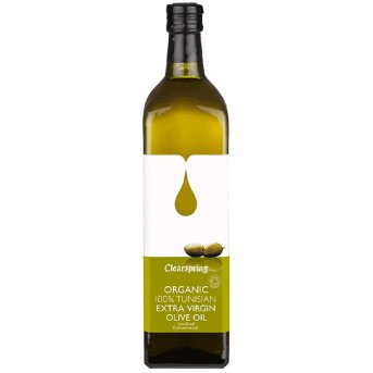 Organic Tunisian Olive Oil - Extra Virgin Clearspring 1l Organic Tunisian Olive Oil - Extra Virgin Clearspring 1l