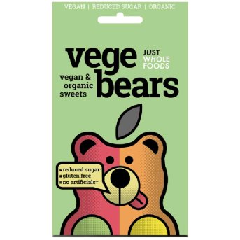 Organic Vegebears Just Wholefoods 70g
