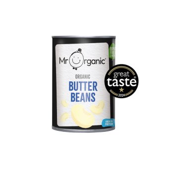 Organic Butter Beans Mr Organic 400g Organic Butter Beans Mr Organic 400g